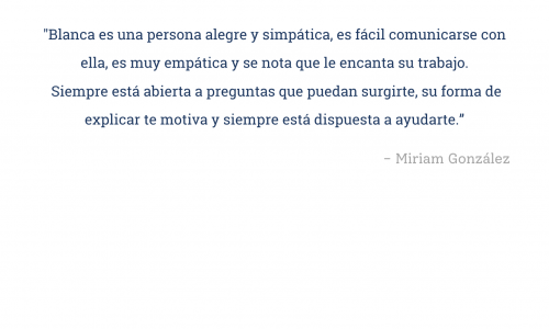 COACHING Miriam